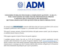 Banca dati quesiti per la prova preselettiva del concorso pubblico, per esami e titoli, a 2.004 posti di direttore dei servizi generali ed amministrativi (dsga), che si svolgera' il prossimo 11, il 12 e il 13 giugno 2019. Cotruvo Test E Concorsi Home Facebook