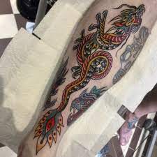 Traditional Dragon Tattoo 19 Traditional Tattoo Dragon Tattoos Dagger Tattoo