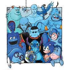 A visitor from the devee clan; I Sorted Famous Characters By Color And This Is What I Found Out Bored Panda