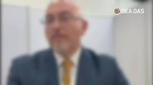 Rubén Maciel Guerreño, Vice Minister of Criminal Policy of #Paraguay,  highlights the value of working together with the #OAS as a guiding  reference to strengthen prison management and move toward a ...