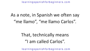 Señora, ¿cuál es su nombre completo? How Do You Say My Name In Spanish