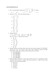 Pdf Latihan Ujian Mtk Kls Xii Pdf Nadia Cassinie Academia Edu
