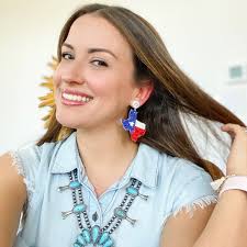 Texas State Earrings, Texas Outfit, Rodeo Texas, Western Accessories, Texas  Loves, Texas Accessories