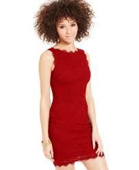 Jump Juniors Sleeveless Lace Dress Macy S Goal Get Skinny Enough To Wear This On The Crui Sleeveless Lace Dress Junior Cocktail Dresses Lace Bodycon Dress