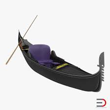 Gondola Boat 3d Model Gondola Boat Model Boats 3d Model