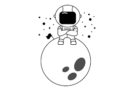 Check spelling or type a new query. Astronaut Sitting On A Moon Minimalistic Vector T Shirt Design Buy T Shirt Designs