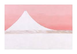 Untitled Mt Fuji 1960 By Georgia O Keeffe Paper And Canvas Print Georgia O Keeffe Museum Custom Prints Store