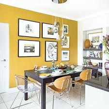 La Couleur Jaune Moutarde Nouvelle Tendance Dans L Interieur Maison Archzine Fr Salle A Manger Jaune Salle A Manger Moderne Decoration Salle A Manger