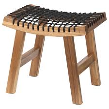 Brommo Chaise Outdoor Brown Stained Black Brown Stolcek Nabytok Domov