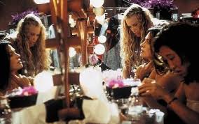let's talk about the time iconic actress sandra oh played a quick-witted  poetry writing exotic dancer in the film “dancing at the blue iguana.”  ✨🪩☁️ this movie is beautifully bizarre & glamoursly