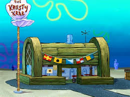 In the meme, people replace the signs on each restaurant and photoshop something they like over the krusty krab and something they dislike over the chum bucket. Chum Bucket Inside Background Chum Fricassee Encyclopedia Spongebobia Fandom Home Of Babe Time And Proeming Afroditesma24