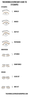 Eye Shape Makeup Chart Cat Eye Makeup