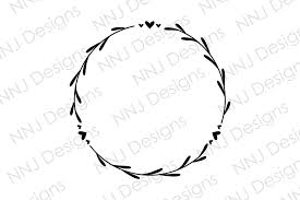 | view 103 olive wreath illustration, images and graphics from +50,000 possibilities. Laurel Leaves Hearth Wreath Svg Circle Graphic By Nnj Designs Creative Fabrica