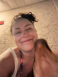 Our sweet little Missy taking an “after lunch” siesta