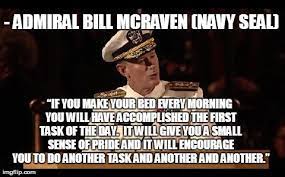 Don't back down from the sharks. pain is weakness leaving the body. get comfortable being uncomfortable. in my experience, marines are gung ho no matter what. Make Your Bed First Check Out More Tips And Workouts Here Http Sealgrinderpt Com Navy Seals Quotes Seal Quotes Life Quotes