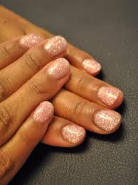 P Pink Diamond Soak Off Glitter Gel Nail Art Light Elegance