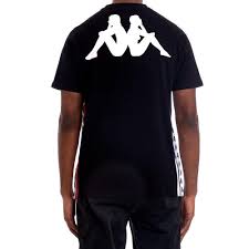 Kappa Balmin Tee Black Kappa Clothing Clothes Black Tee