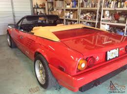 This is a one owner 1985 ferrari mondail quattrovalvole with just 40,000 miles. 1985 Ferrari Mondial Convertible Rosso Red With Tan Interior