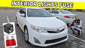 Toyota Camry Interior Lights Fuse