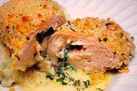 The chicken is completely cooked, but you must heat it properly before serving it. Baked Chicken Kiev What S Cookin Chicago