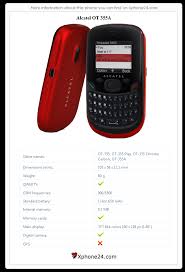 Alcatel OT 355A OT-355, OT-355 Play, OT ...