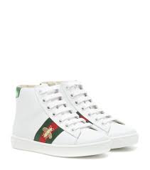 Ace Leather High Top Sneakers