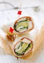 Wraps Sandwich Jambon Et Epinards Recette Sandwich Jambon Recette Wrap Recette
