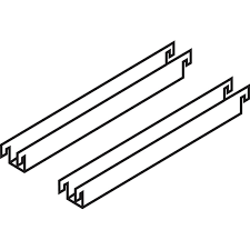 Wide lateral file drawer, creating. Hon Double Rail Hanging File Racks 2 Pack Atwork Office Furniture Canada