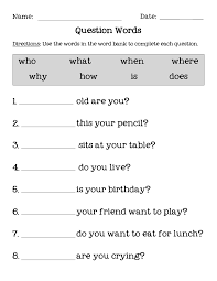 Q r s t u v, w's a tricky one, then x y and z ! English Worksheets For Kidsstion Words Pdf Google Drive Whstions This Or That Worksheet Book Samsfriedchickenanddonuts