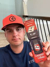 Noah got the Brad Phone! Image: Noah Gragson X