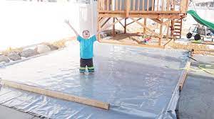 Backyard Ice Skating Rink Youtube Ice Skating Rink Skating Rink Ice Skating