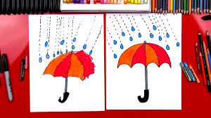 Join more than 8 million creators learning with skillshare. How To Draw An Umbrella Art For Kids Hub