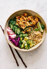 Tofu Poke Bowl Rezept Vegan In 2020 Poke Bowl Recipe Whole Food Recipes Healthy Recipes