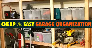 The garage is one of the most unorganized and neglected parts of every house. Garage Organization 5 Quick And Cheap Garage Organizing Ideas Decluttering Your Life