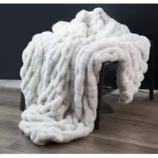 Check spelling or type a new query. Oversized Faux Fur Blanket Wayfair