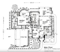 European Flair Castle House Plans