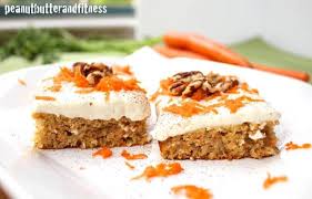 Carrot Cake Bars Peanut Butter And Fitness