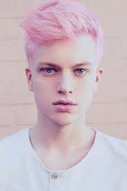 Ombre Cotton Candy Hair Men Novocom Top