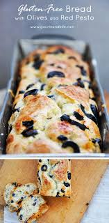 Gluten Free Bread With Olives And Pesto Recipe Gluten Free Bread Gluten Free Recipes Bread Gluten Free Pesto