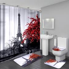 We did not find results for: Eiffel Tower Paris Landscape Bathroom Set Waterproof Shower Curtain And Toilet Cover Mat Non Slip Rug Set Wish