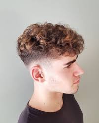 Messy short haircut with beard. 77 Best Curly Hairstyles Haircuts For Men 2021 Trends