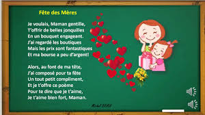 Poèmes pour la fête des mères, d'auteurs connus ou inconnus. Poesie Fete Des Meres Youtube