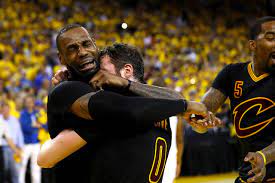 Lebron james came home with the trophy he promised, and the championship cleveland has coveted for. Lebron James Cries And Gets Emotional After Nba Finals Win Trace