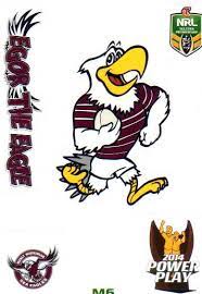 Telstra premiership and nrl news, draws, scores, fantasy and tipping. 2014 Nrl Power Play Mascot Sticker M6 Manly Sea Eagles Diggaz Trading Cards