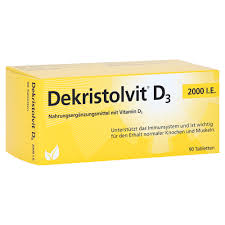 Dekristolvit D3 2 000 I E Tabletten 90 Stuck Online Bestellen Medpex Versandapotheke