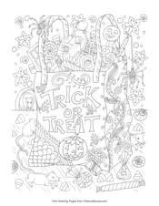 Let your children's imaginations run wild with these best easter coloring pages for kids. Halloween Coloring Pages Free Printable Pdf From Primarygames