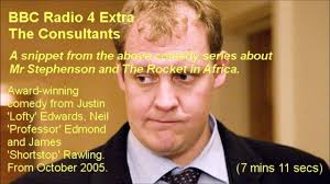 ... and now for something completely different but with a Stephenson  connexion ..., "**Mr Stephenson and The Rocket in Africa**"., A slightly  *bawdy* piece of comedy lasting 7mins 18secs, an **audio ...