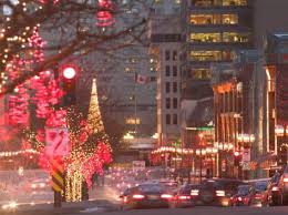 Avenue Mcgill College With Christmas Decor Montreal Quebec Canada Photographic Print Walter Bibikow Art Com Canada Christmas Montreal Quebec