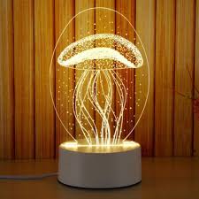 3d Creative Led Nightlight Us Plug 3d Led Night Light 3d Led Light 3d Night Light