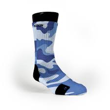 Blue Camo Custom Socks Thesockgame